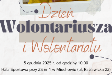 Dzień Wolontariusza i Wolontariatu 2025 w Miechowie